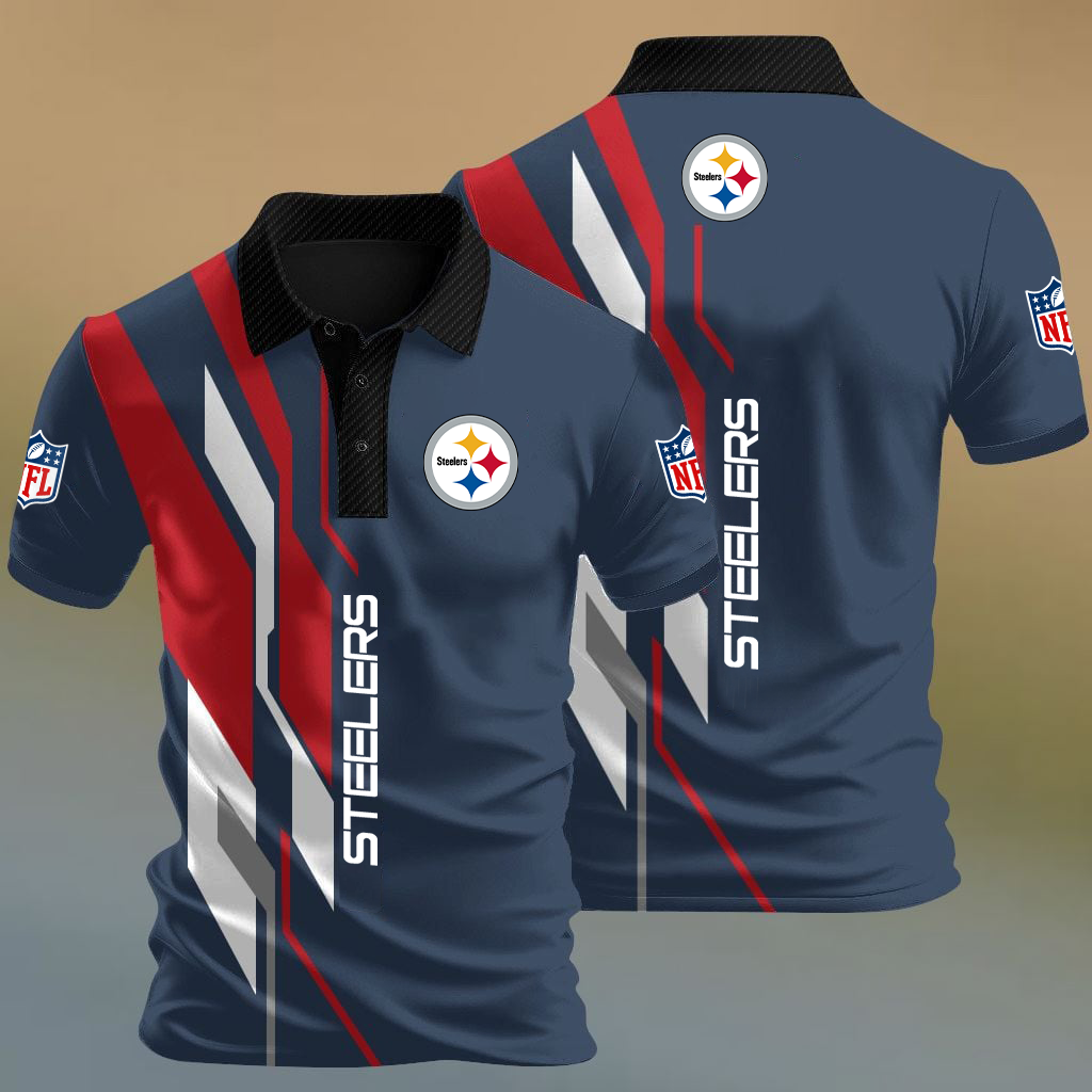 NFL x PIT Premium Polo Shirt HLP HLPHUONG