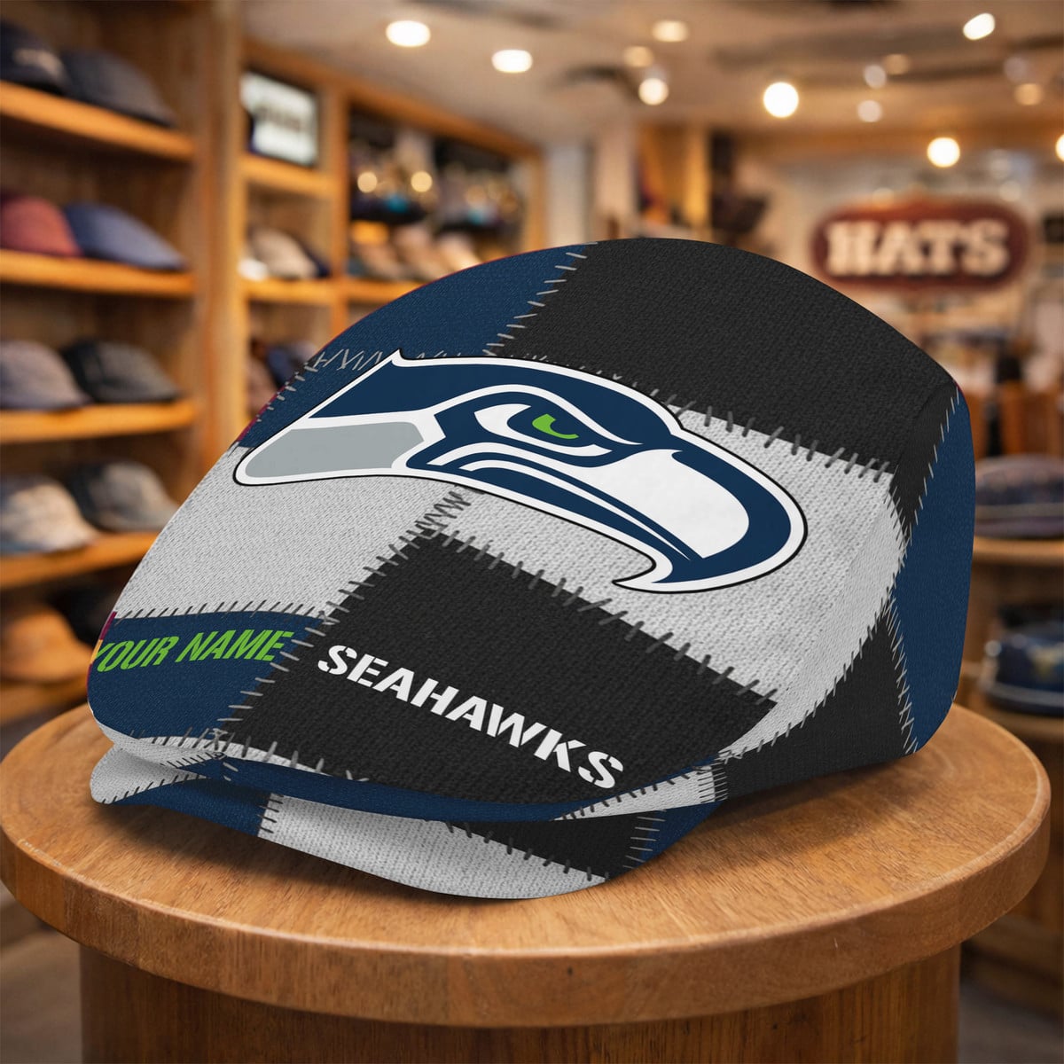 NFL x SEA Custom Name Jeff Cap HLP HLPHUONG