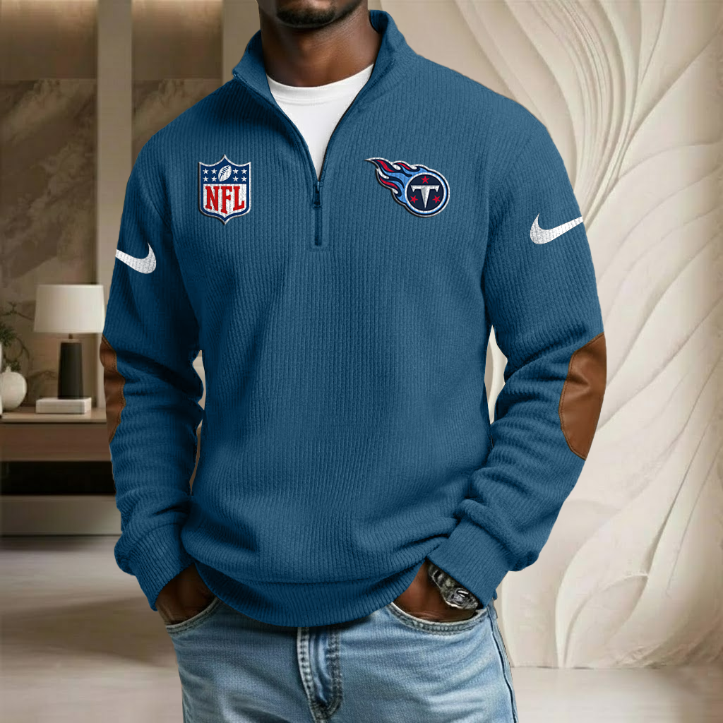 NFL x TEN Sport Team Stand Collar Half-zip Sweatshirt HLP HLPHUONG