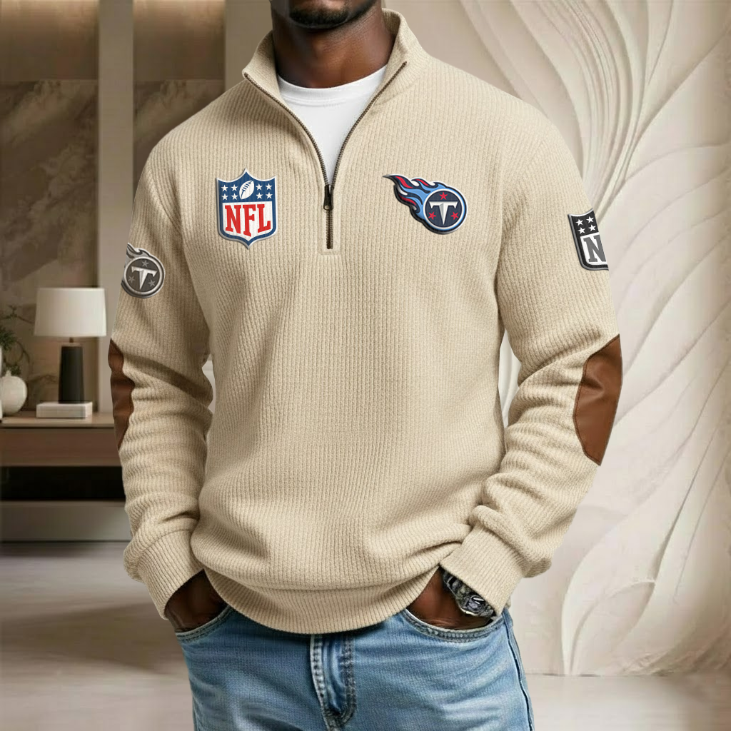 NFL x TEN Stand Collar Half-zip Sweatshirt HLP HLPHUONG