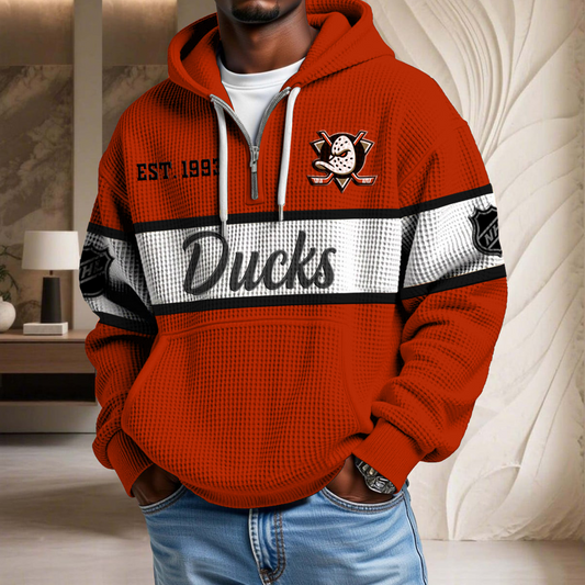 NHL x AD EST Waffle Half Zip Hoodie HLP HLPHUONG