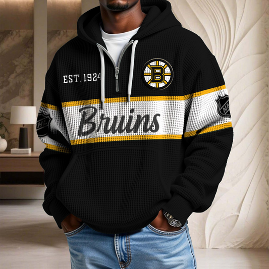 NHL x BB EST Waffle Half Zip Hoodie HLP HLPHUONG