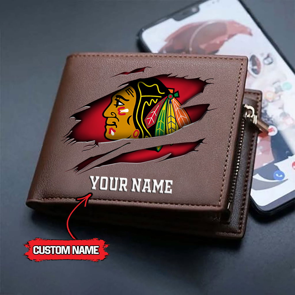 NHL x CB Custom Name Leather Wallet HLP HLPHUONG