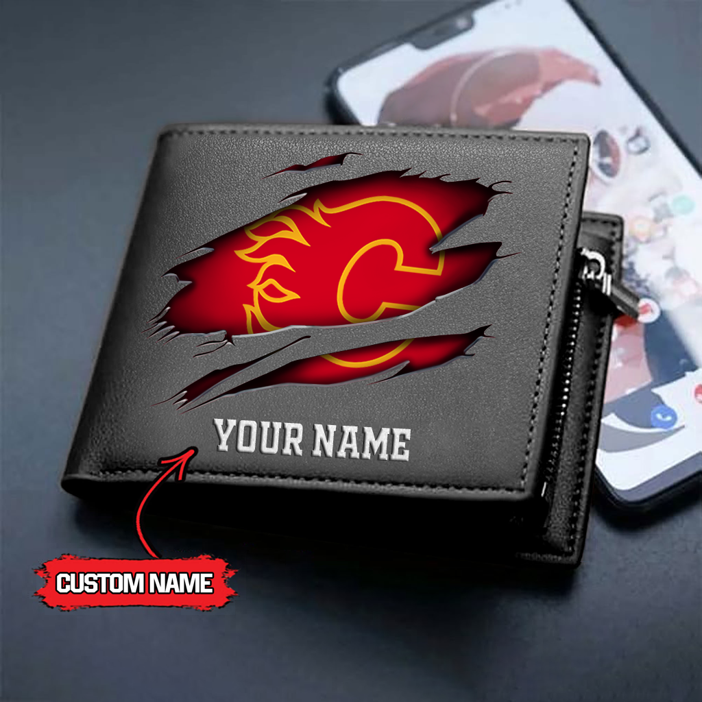 NHL x CF Custom Name Leather Wallet HLP HLPHUONG
