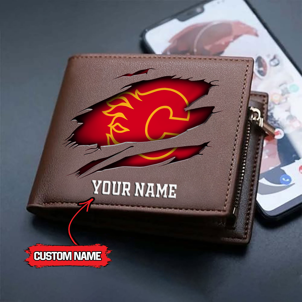 NHL x CF Custom Name Leather Wallet HLP HLPHUONG