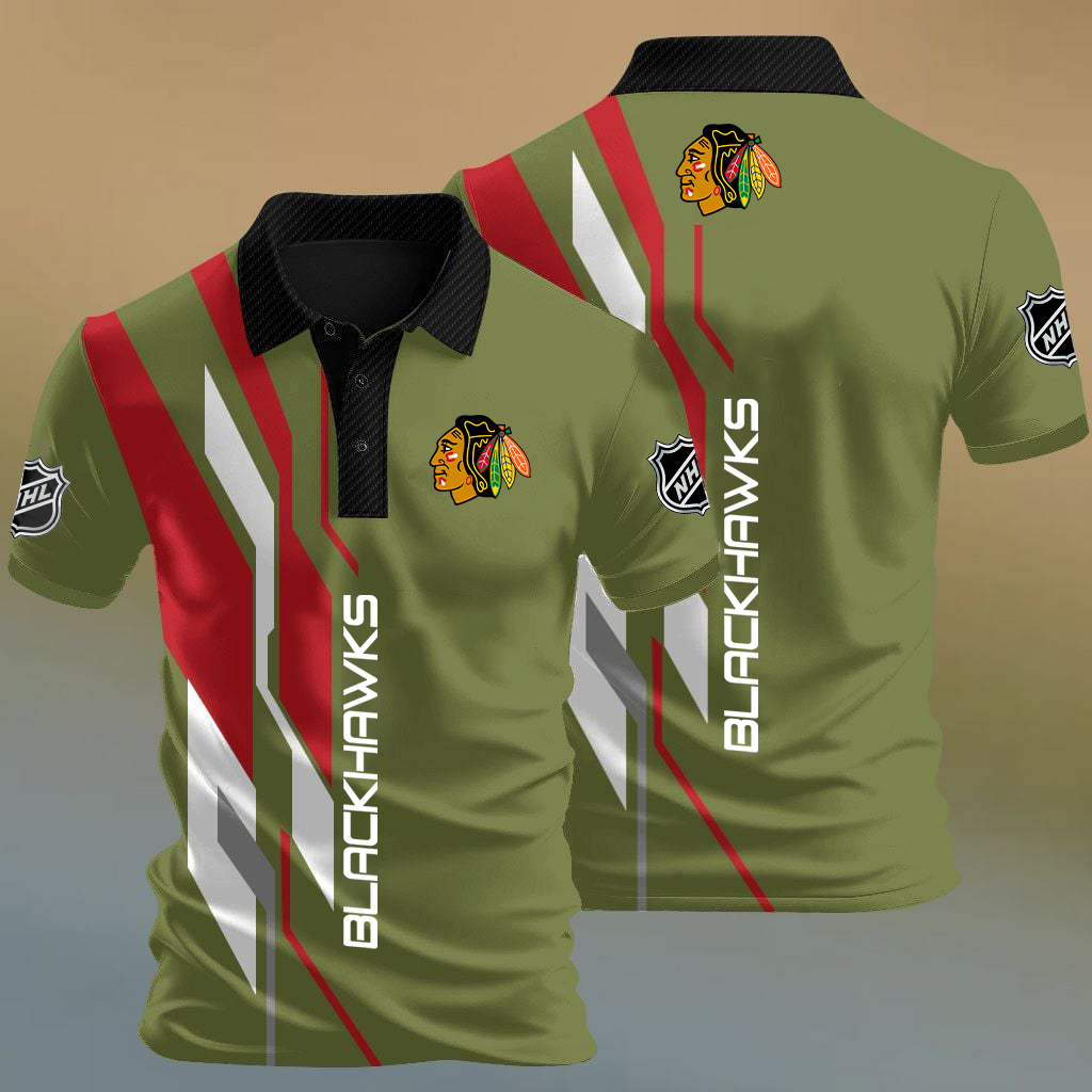 NHL x CHI Racing Premium Polo Shirt HLP HLPHUONG