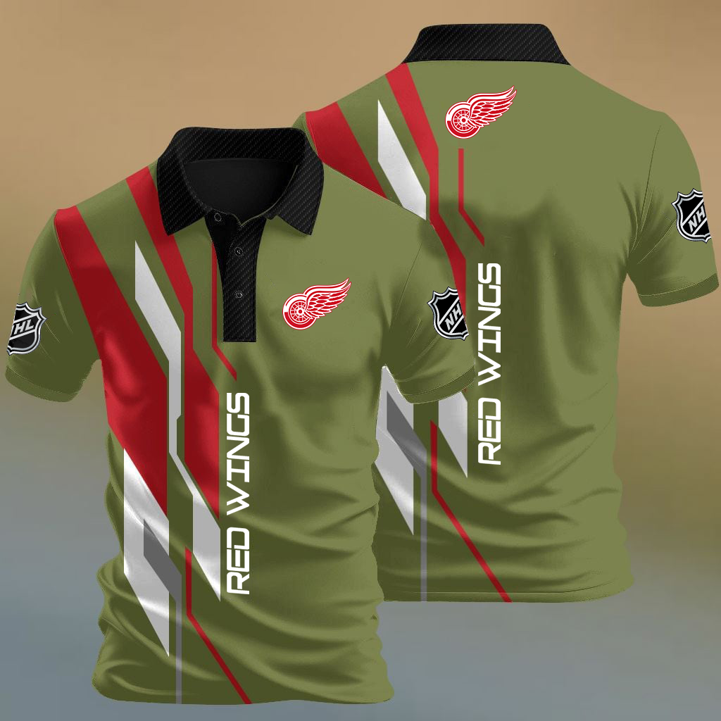 NHL x DET Racing Premium Polo Shirt HLP HLPHUONG
