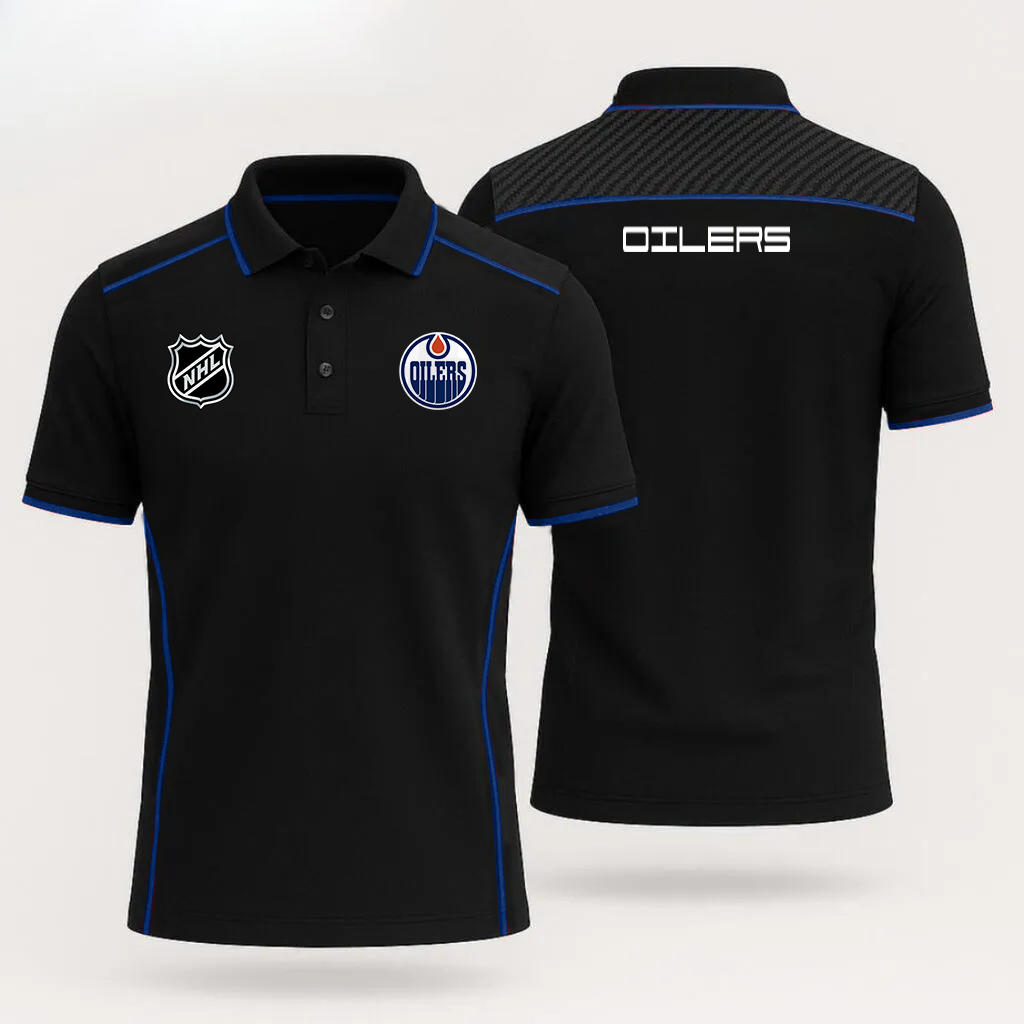 NHL x EDM Line Premium Polo Shirt HLP HLPHUONG