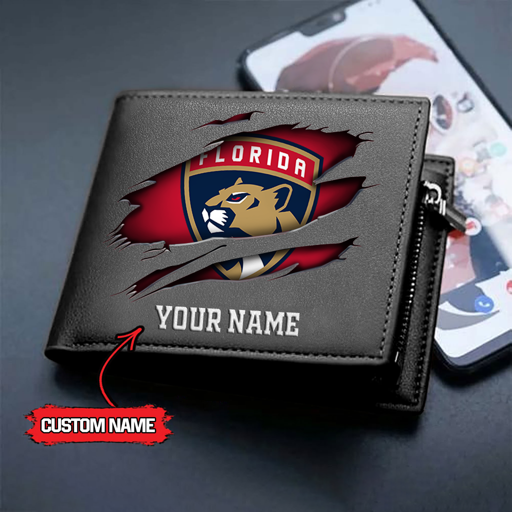 NHL x FP Custom Name Leather Wallet HLP HLPHUONG
