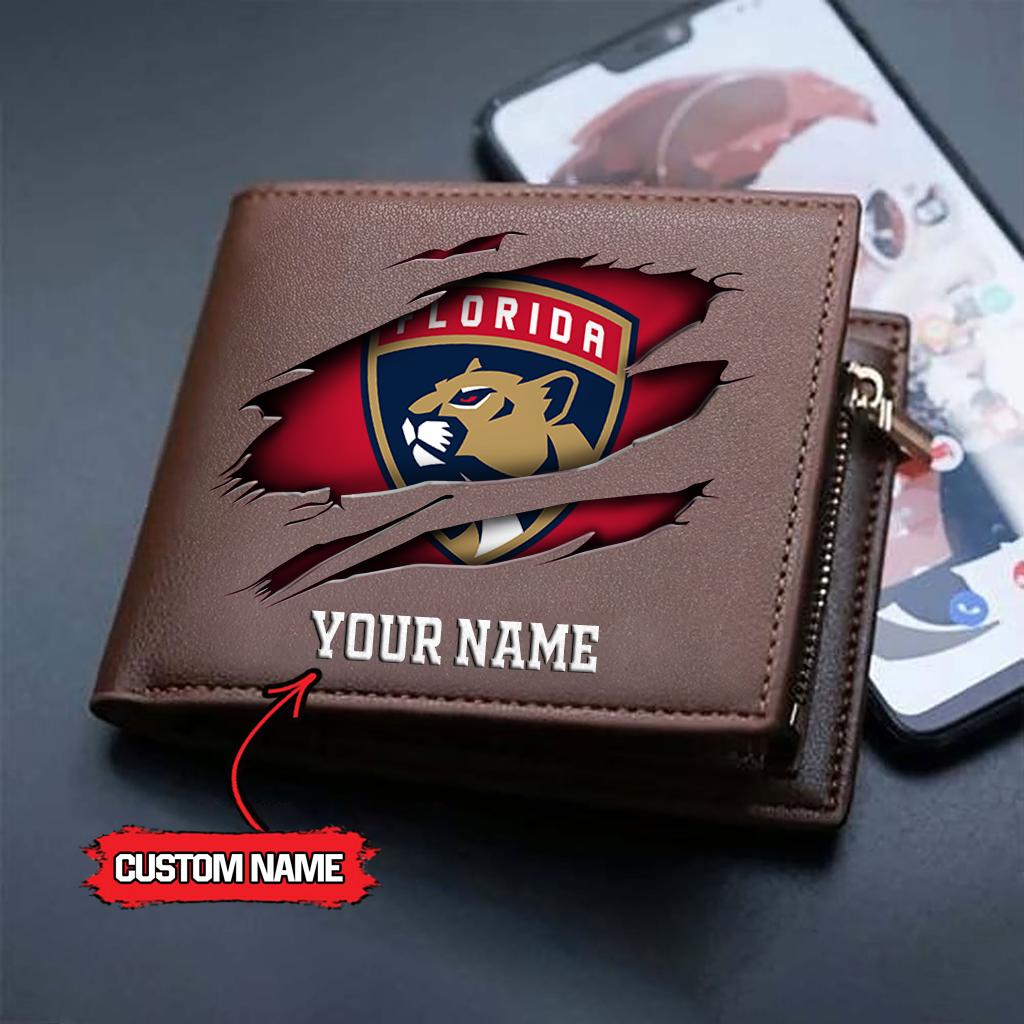 NHL x FP Custom Name Leather Wallet HLP HLPHUONG