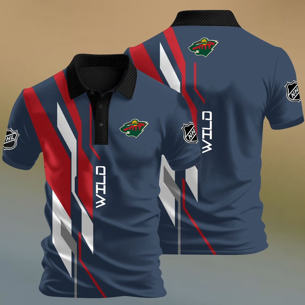 NHL x MIN Racing Premium Polo Shirt HLP HLPHUONG