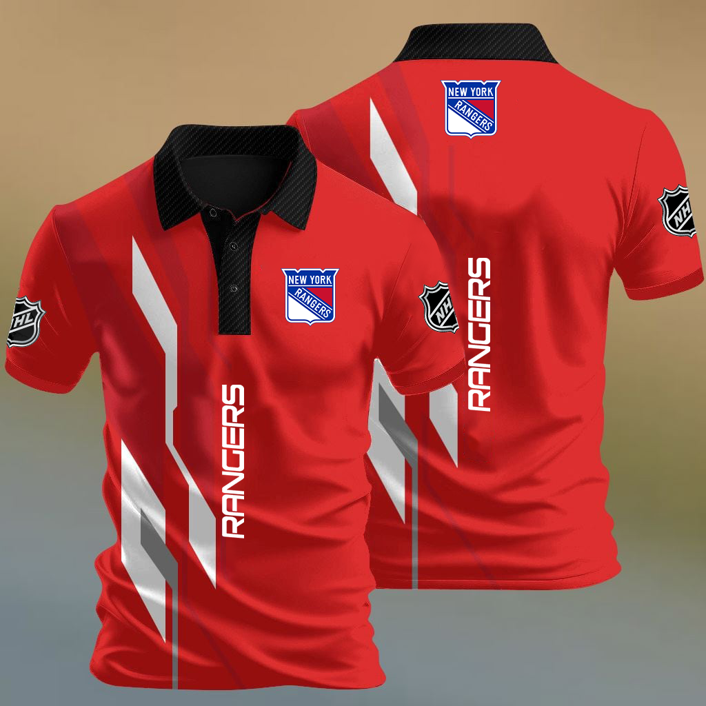 NHL x NYR Racing Premium Polo Shirt HLP HLPHUONG