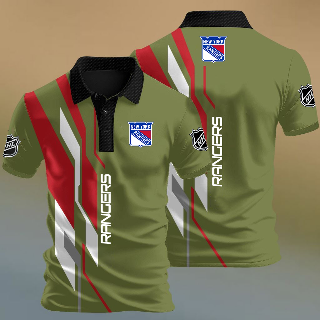 NHL x NYR Racing Premium Polo Shirt HLP HLPHUONG