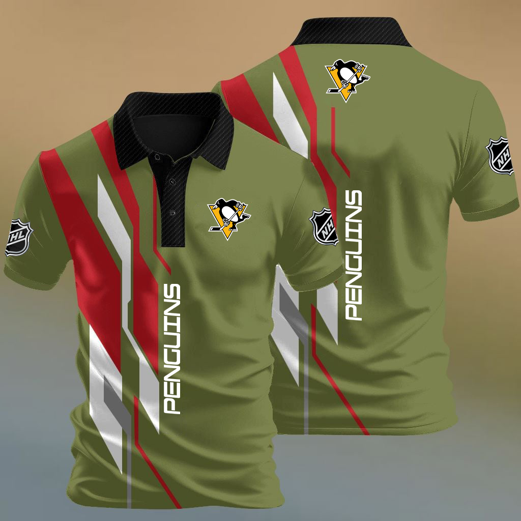 NHL x PIT Racing Premium Polo Shirt HLP HLPHUONG