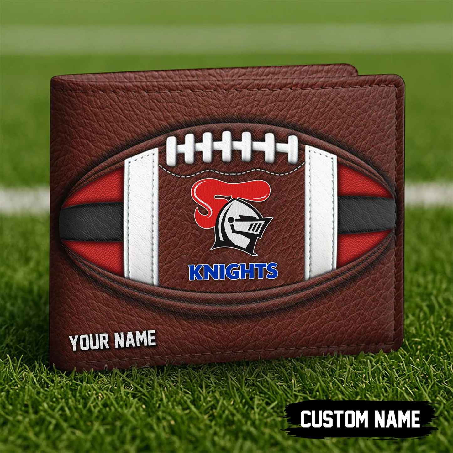 NK x NRL Premium Leather Wallet DDT NTL