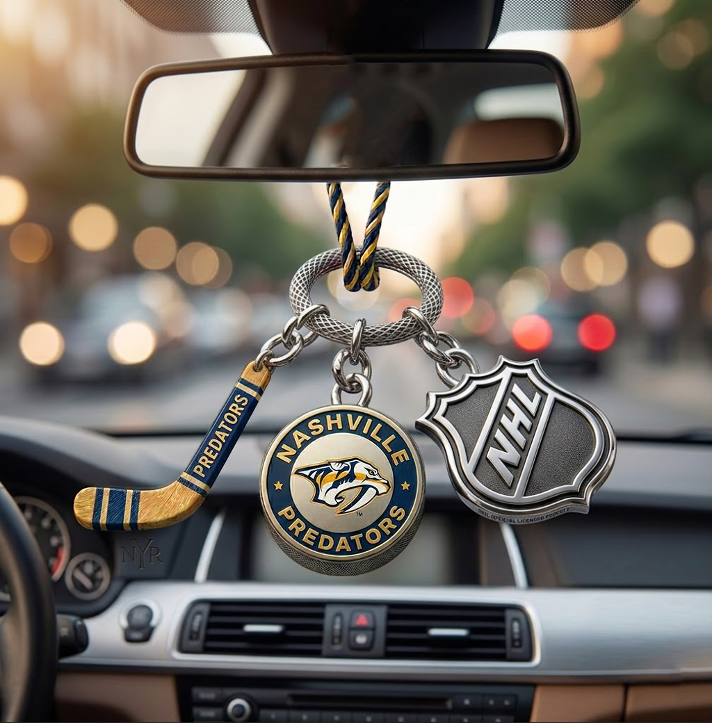 NP x NHL Custom Hockey Puck Car Charm NAK TTT