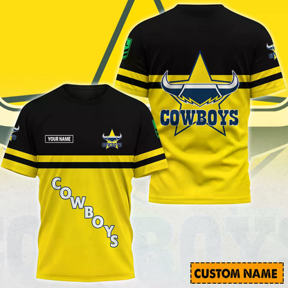 NQC _NRL Casual T Shirt Custom Name Gift For Fan - Limited Edition NAK TTT