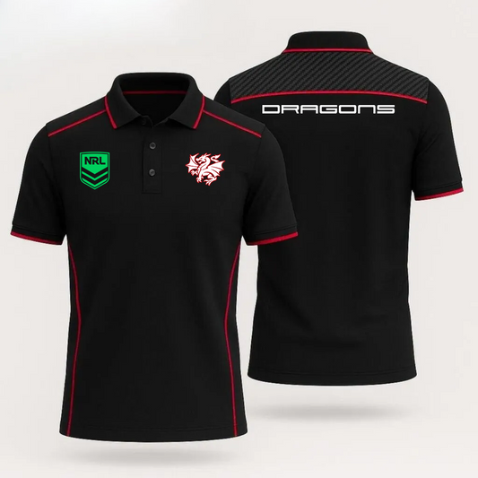 NRL x GID Redline Premium Polo Shirt HLP HLPHUONG