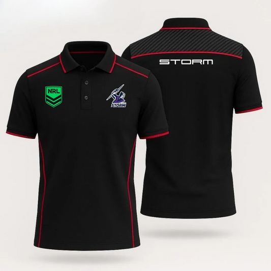 NRL x MS Redline Premium Polo Shirt HLP HLPHUONG