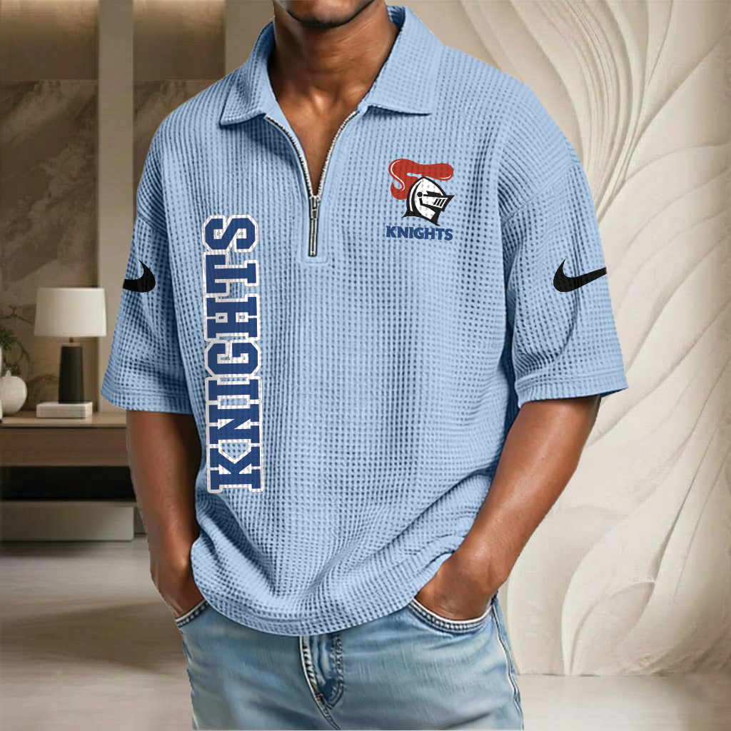 NRL x NK Waffle Half-Zip Polo Shirt HLP HLPHUONG
