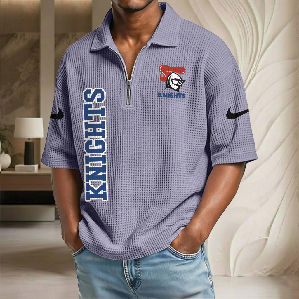 NRL x NK Waffle Half-Zip Polo Shirt HLP HLPHUONG