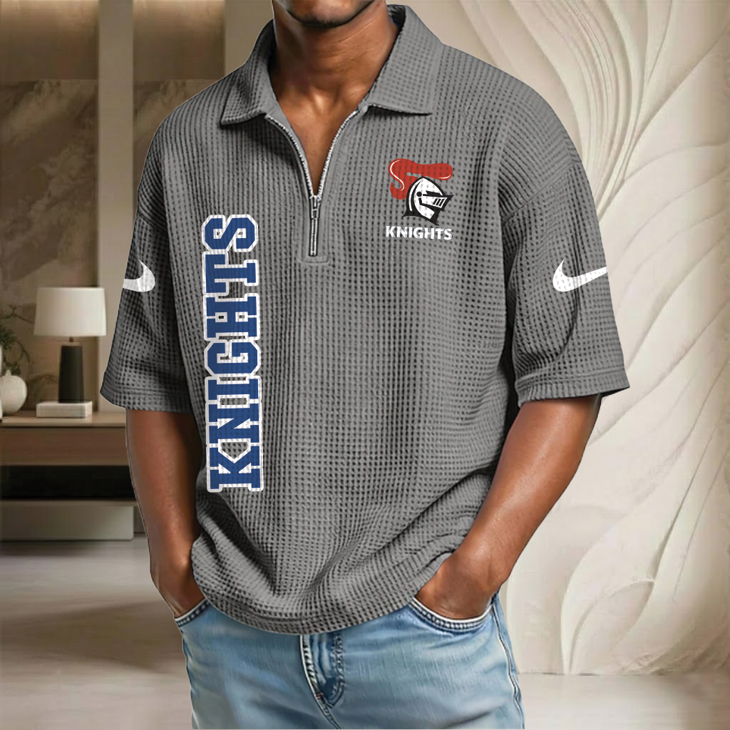 NRL x NK Waffle Half-Zip Polo Shirt HLP HLPHUONG