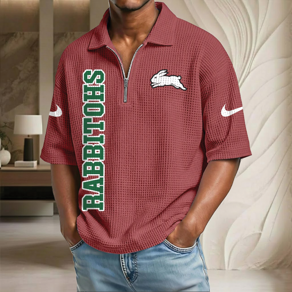 NRL x SSR Waffle Half-Zip Polo Shirt HLP HLPHUONG