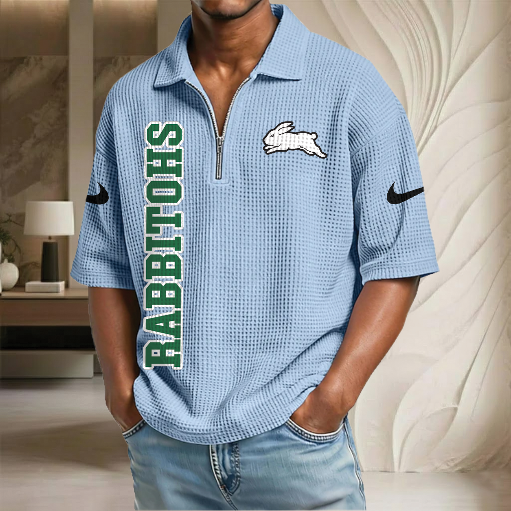 NRL x SSR Waffle Half-Zip Polo Shirt HLP HLPHUONG