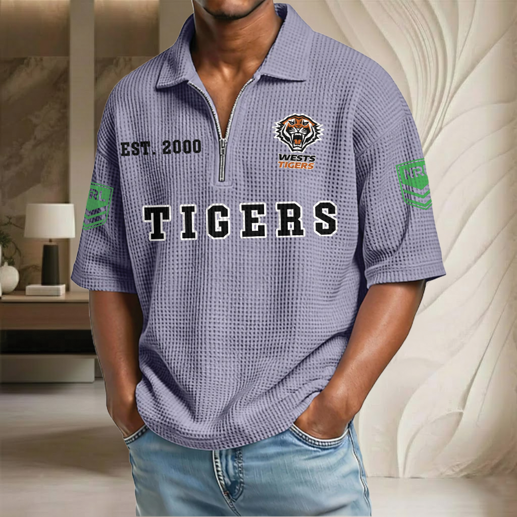 NRL x WT EST Waffle Half-Zip Polo Shirt HLP HLPHUONG