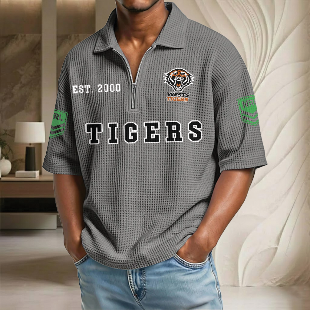 NRL x WT EST Waffle Half-Zip Polo Shirt HLP HLPHUONG