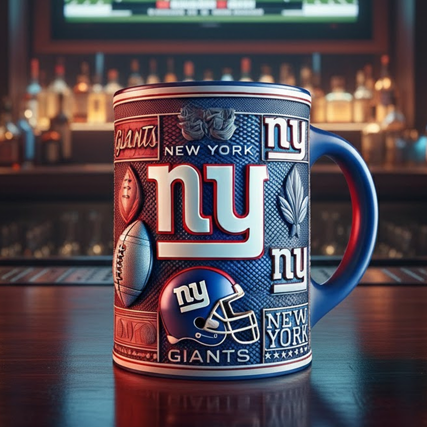 NYG X NFL football team Mug Series- Limited Edition Collectible NAK NHT