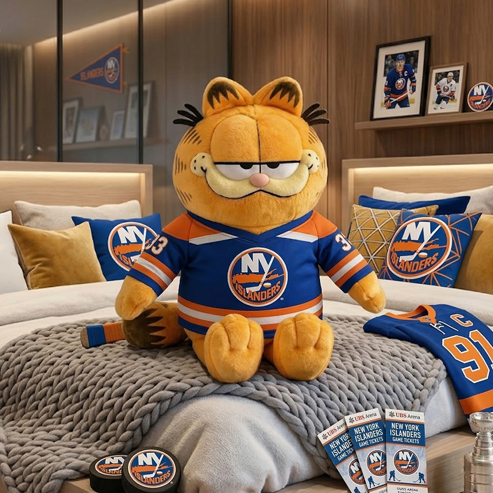 NYI x Garfield plushie in NHL team editions NAK TTT