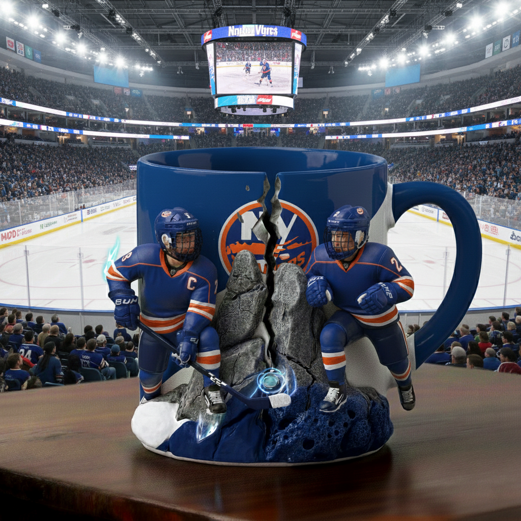 NYI x NHL Clash Mug - Personalized Gifts NAK CTKT