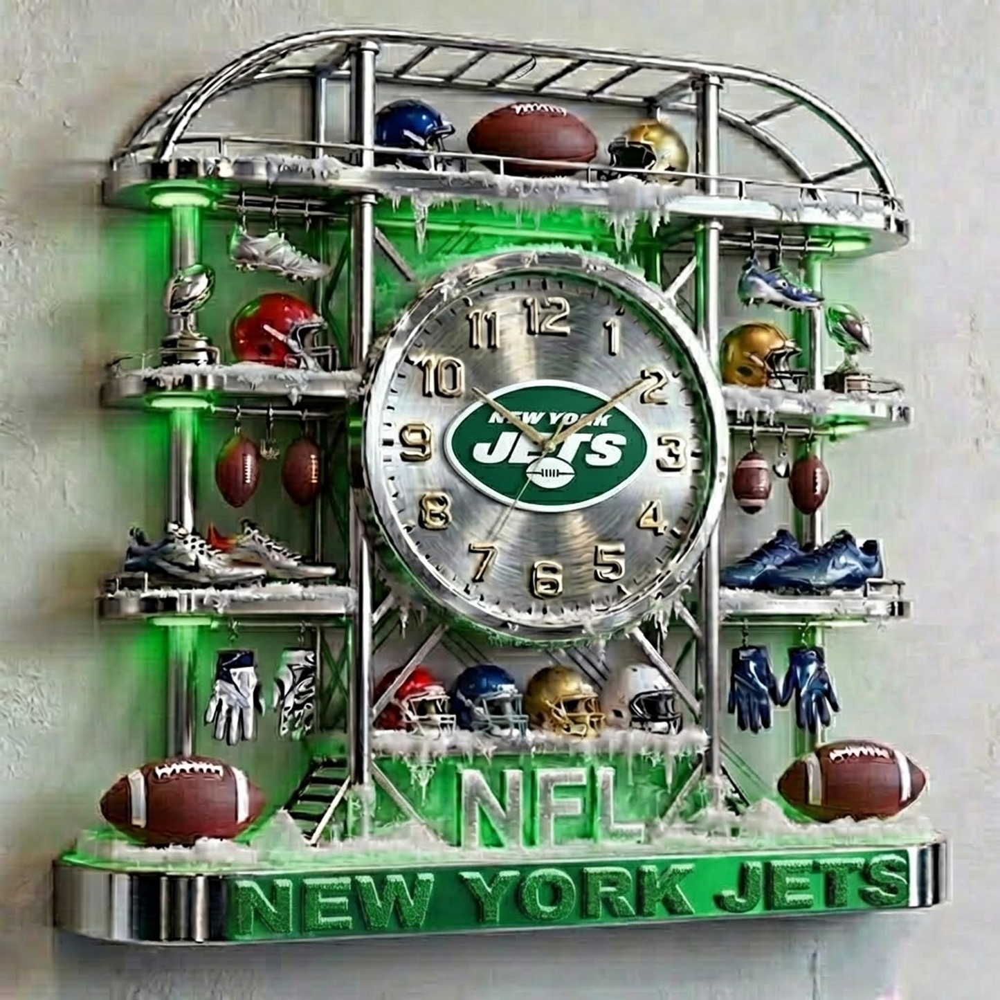 NYJ X NFL Arctic Stadium Timepiece 1301 NAK NHT