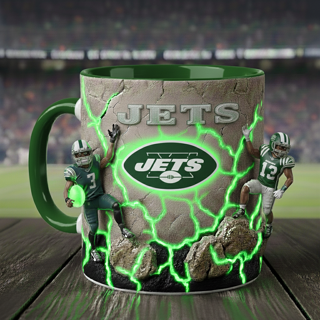 NYJ x NFL Coffee Accent Mug - Personalized Gifts  NAK CTKT