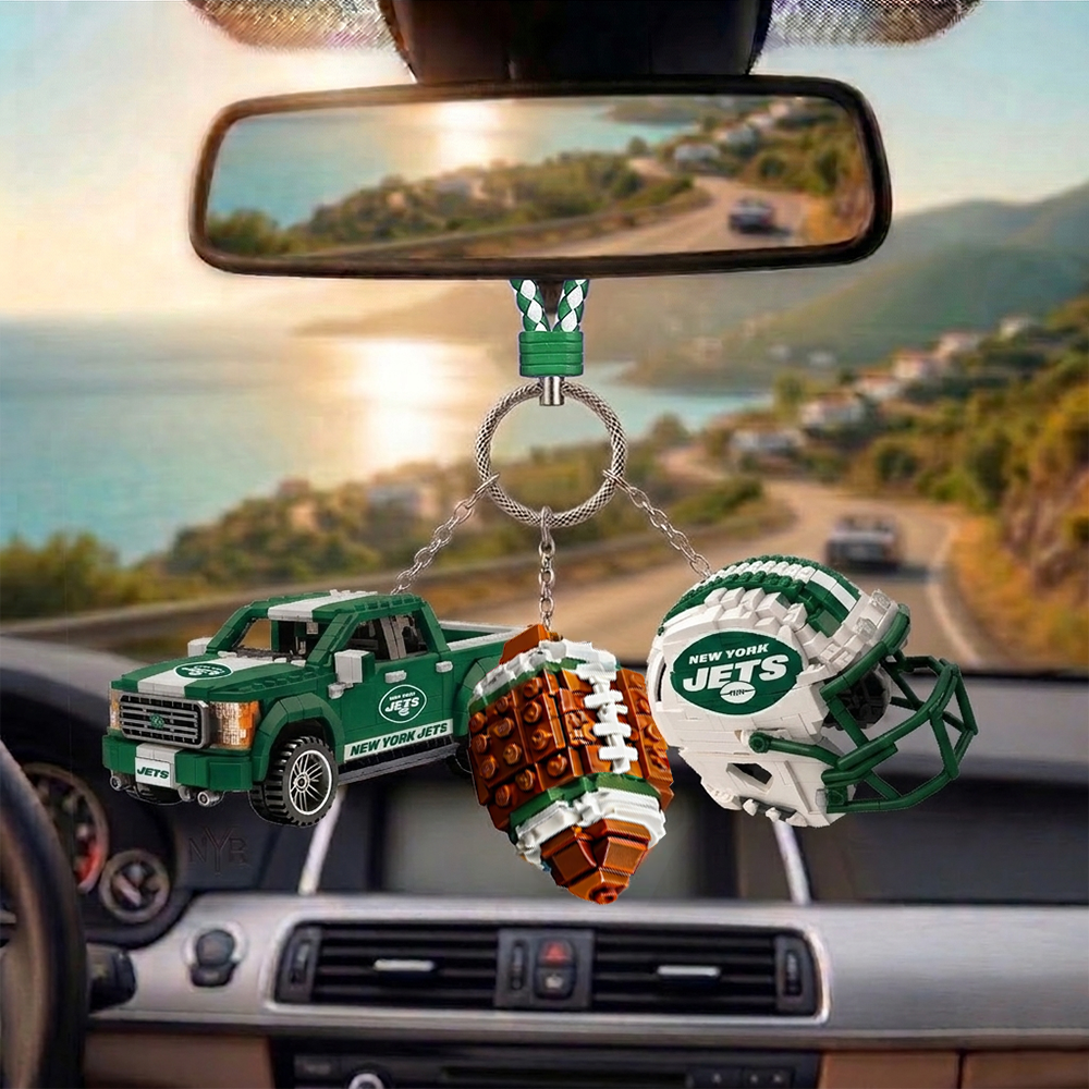 NYJ x NFL lego Team Helmet & Truck NAK TTT