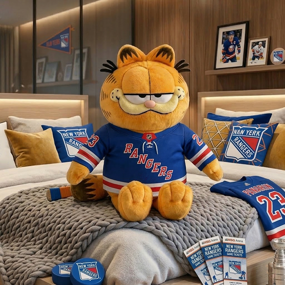 NYR x Garfield plushie in NHL team editions NAK TTT