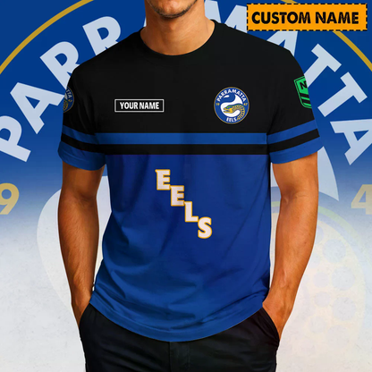 PE _NRL Casual T Shirt Custom Name Gift For Fan - Limited Edition NAK TTT