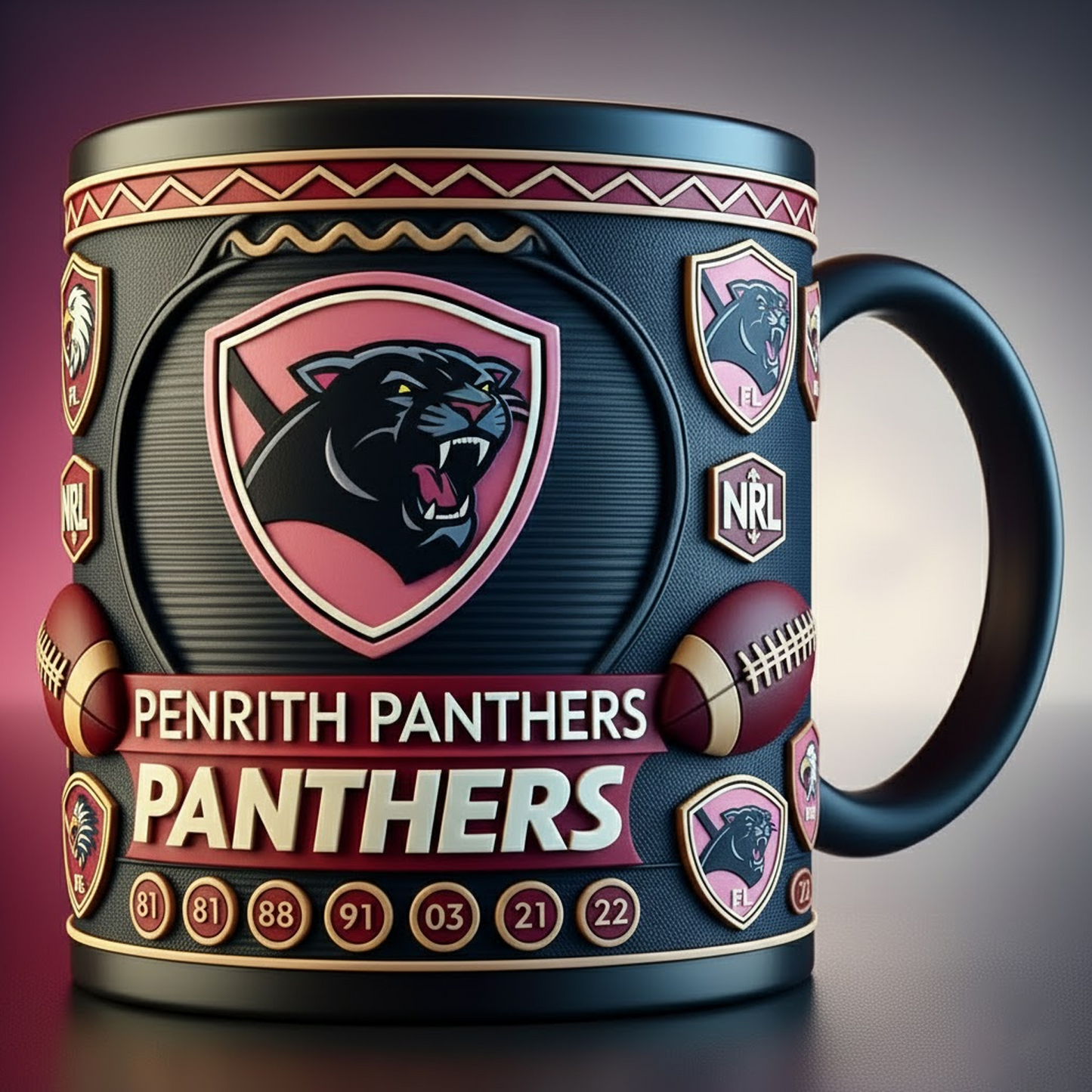 PEN X NRL  football team Mug Series - Limited Edition Collectible NAK NHT