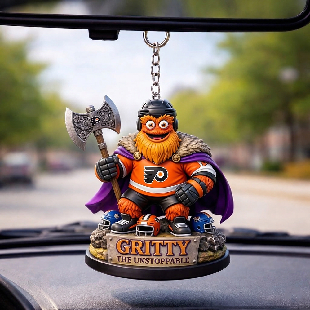 PF x NHL Guardian Mascot Car Decor NAK TTT