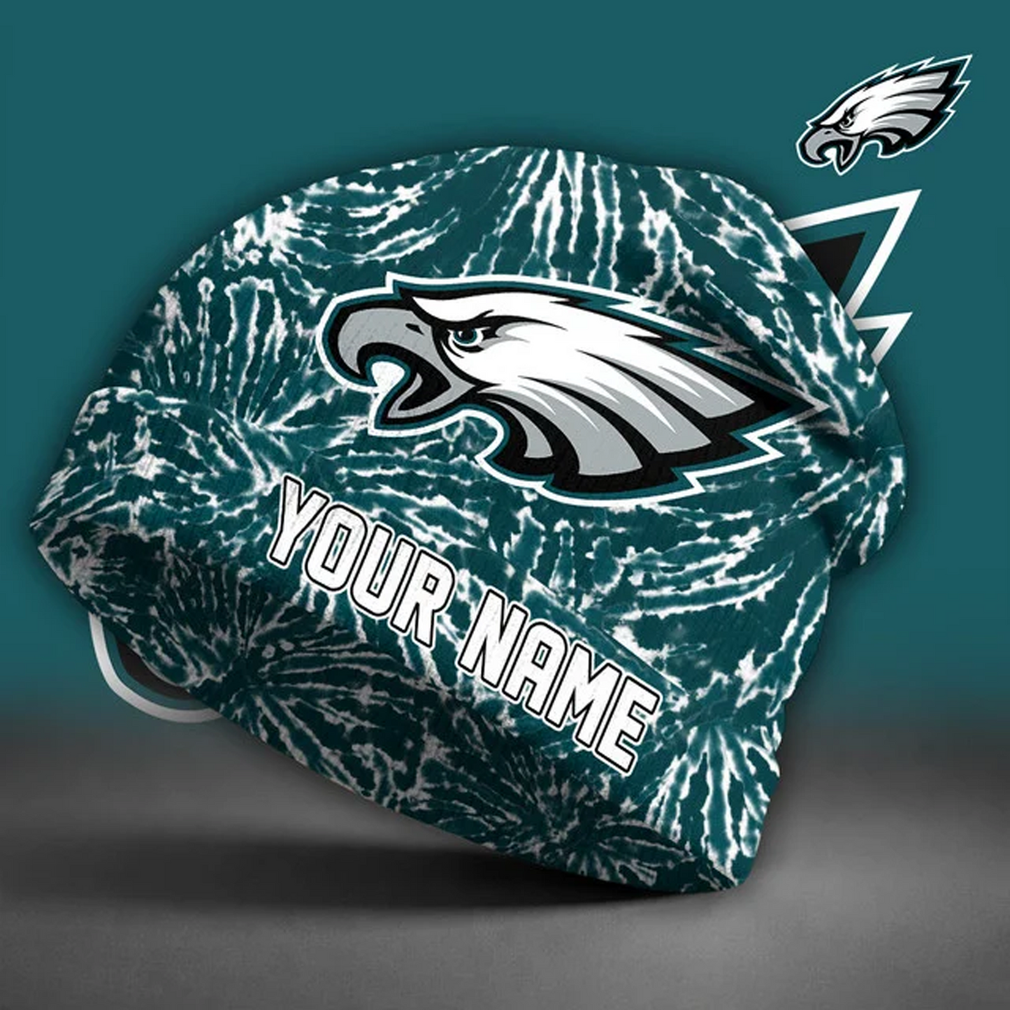 PHI X NFL Beanie Hat Custom Name Gifts For Fans - Limited Edition NAK NHT
