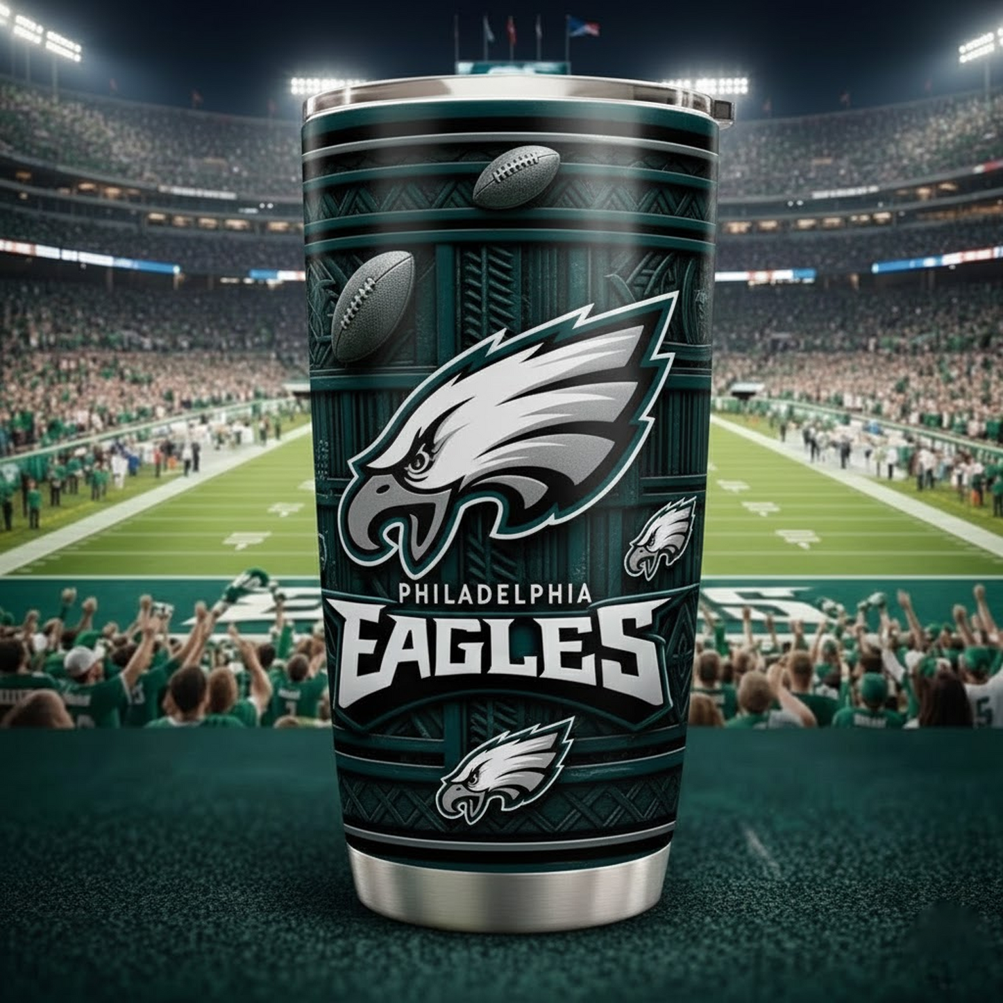 PHI X NFL mascot-shaped thermal mug V2 NAK NHT