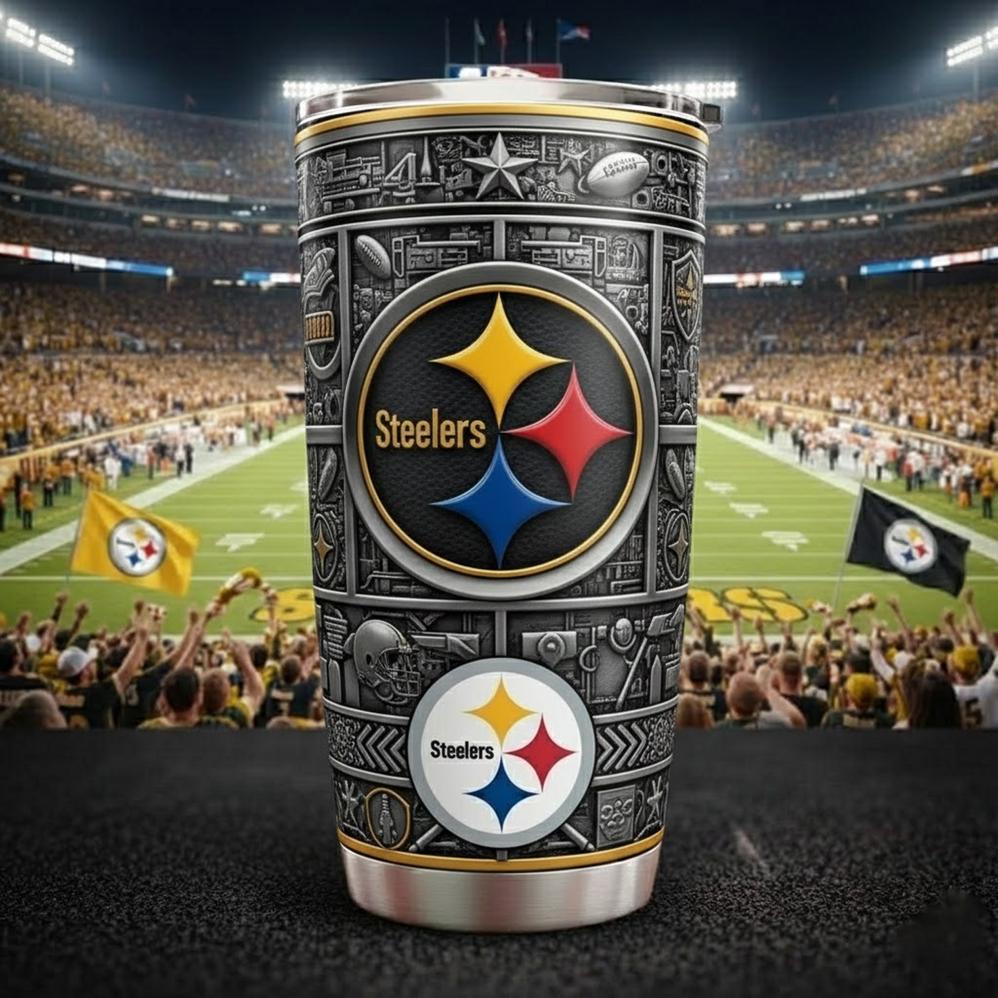 PIT X NFL mascot-shaped thermal mug V2 NAK NHT