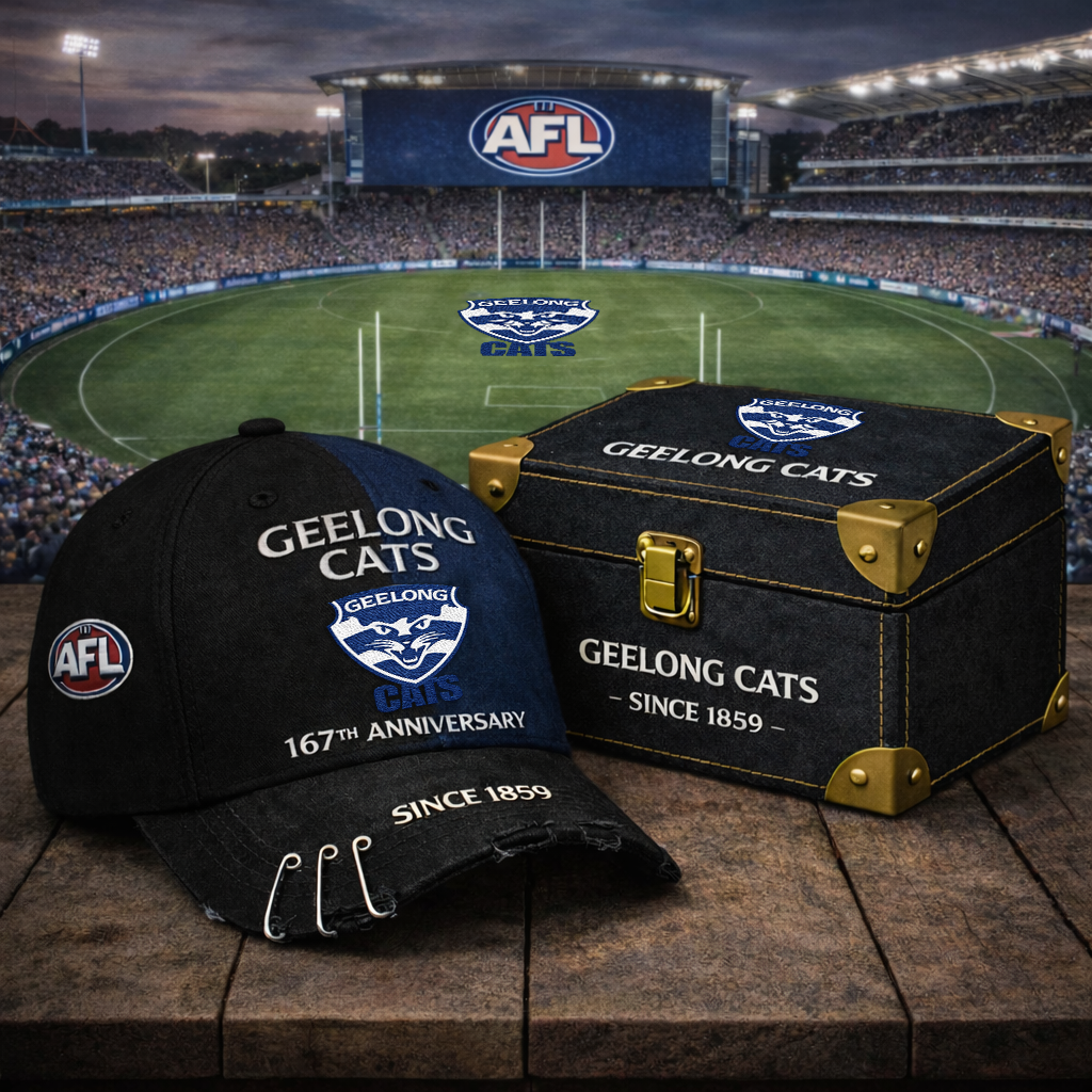 Premium AFL GC Anniversary Vintage Crackle Hat V7 NMD TTV