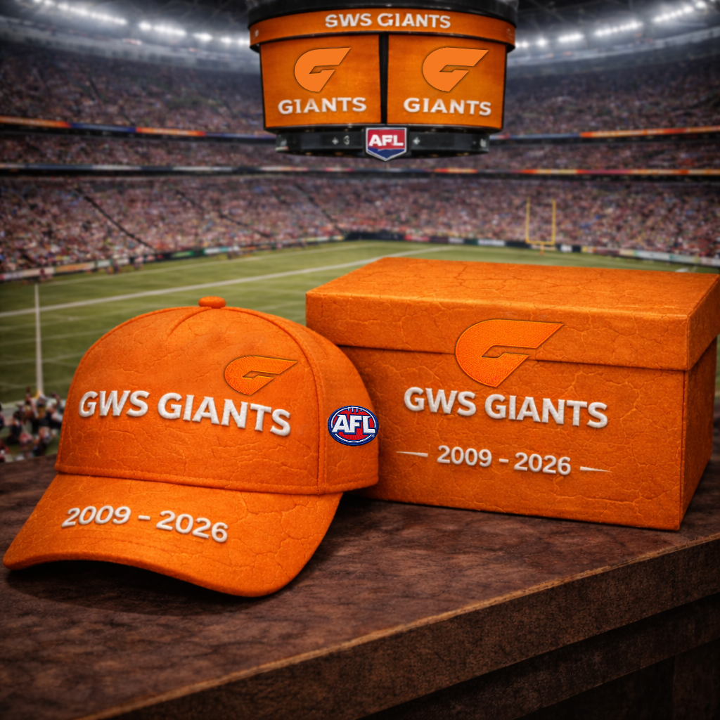 Premium AFL GG Vintage Crackle Anniversary Hat V6 NMD TTV
