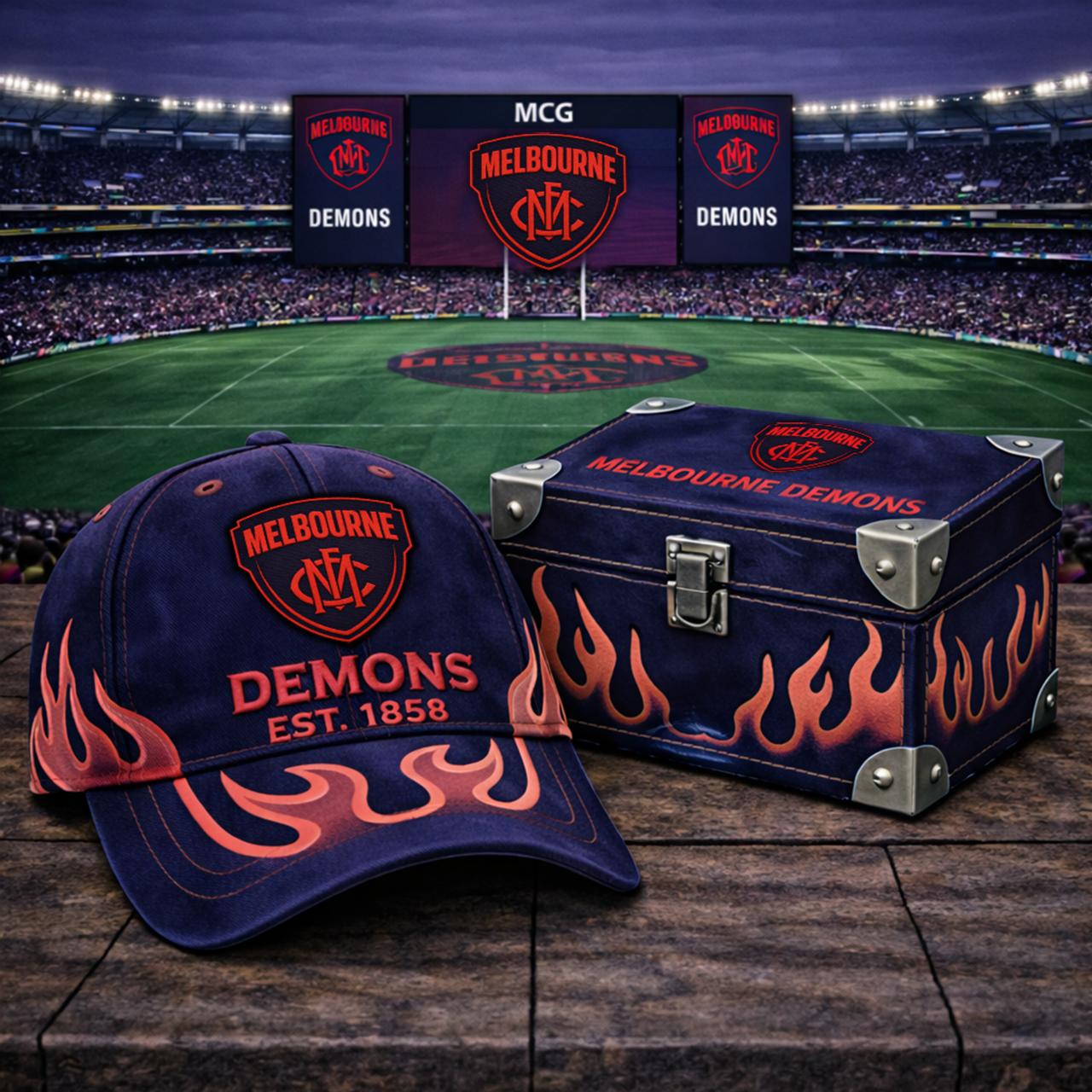 Premium AFL MD Flame Heritage Vintage Cap V13 NMD TTV