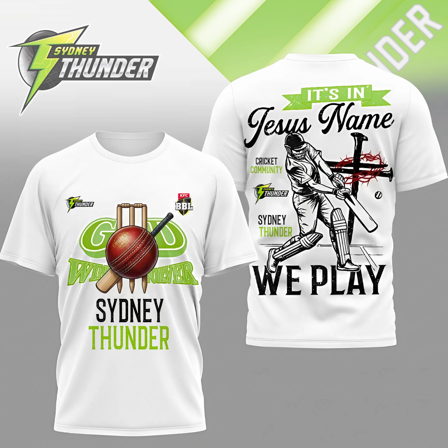 PREMIUM BBL X ST In Jesus Name We Play SHIRT NDT NHM 020426