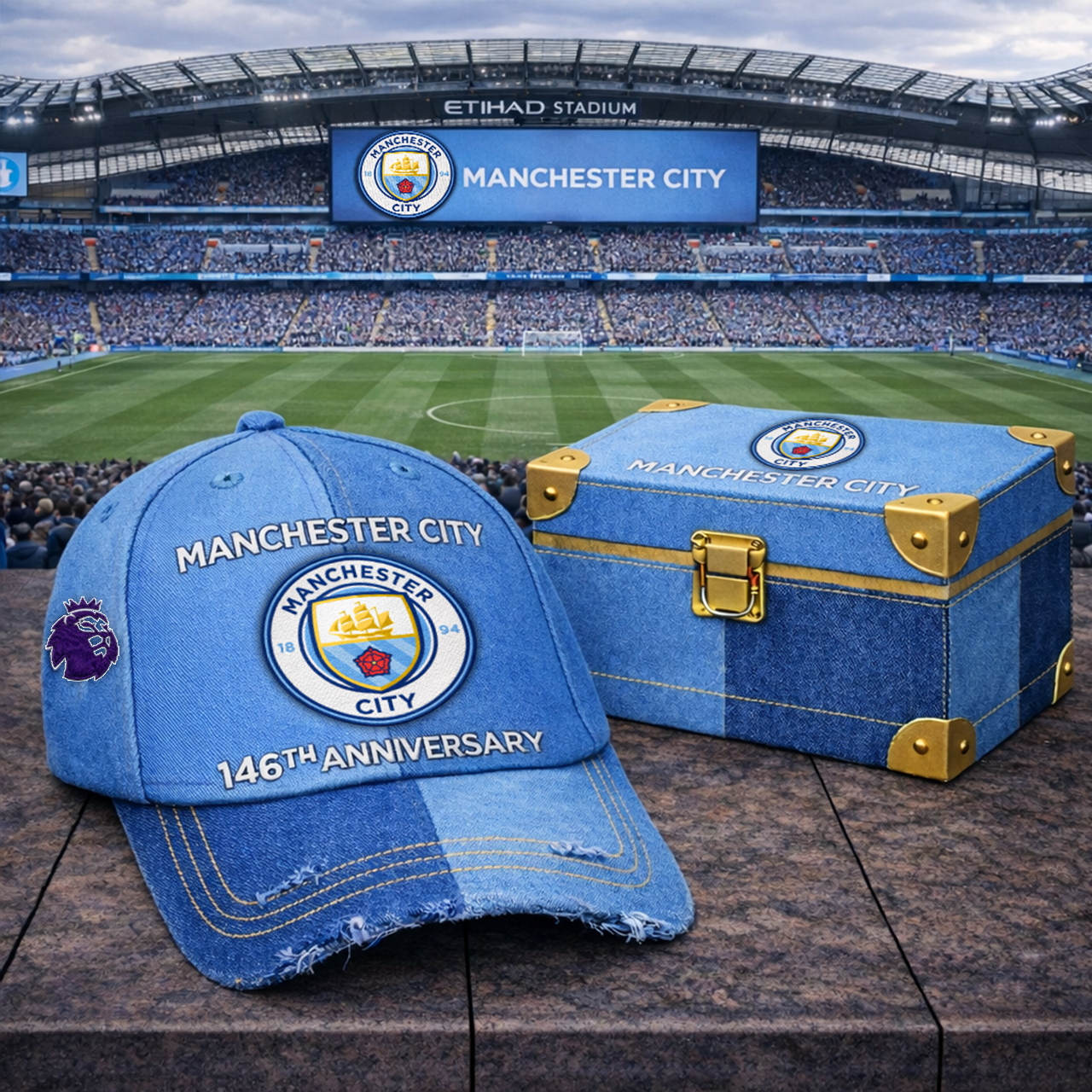 Premium EPL MC Anniversary Vintage Two-Tone Distressed Cap V11 NMD TTV