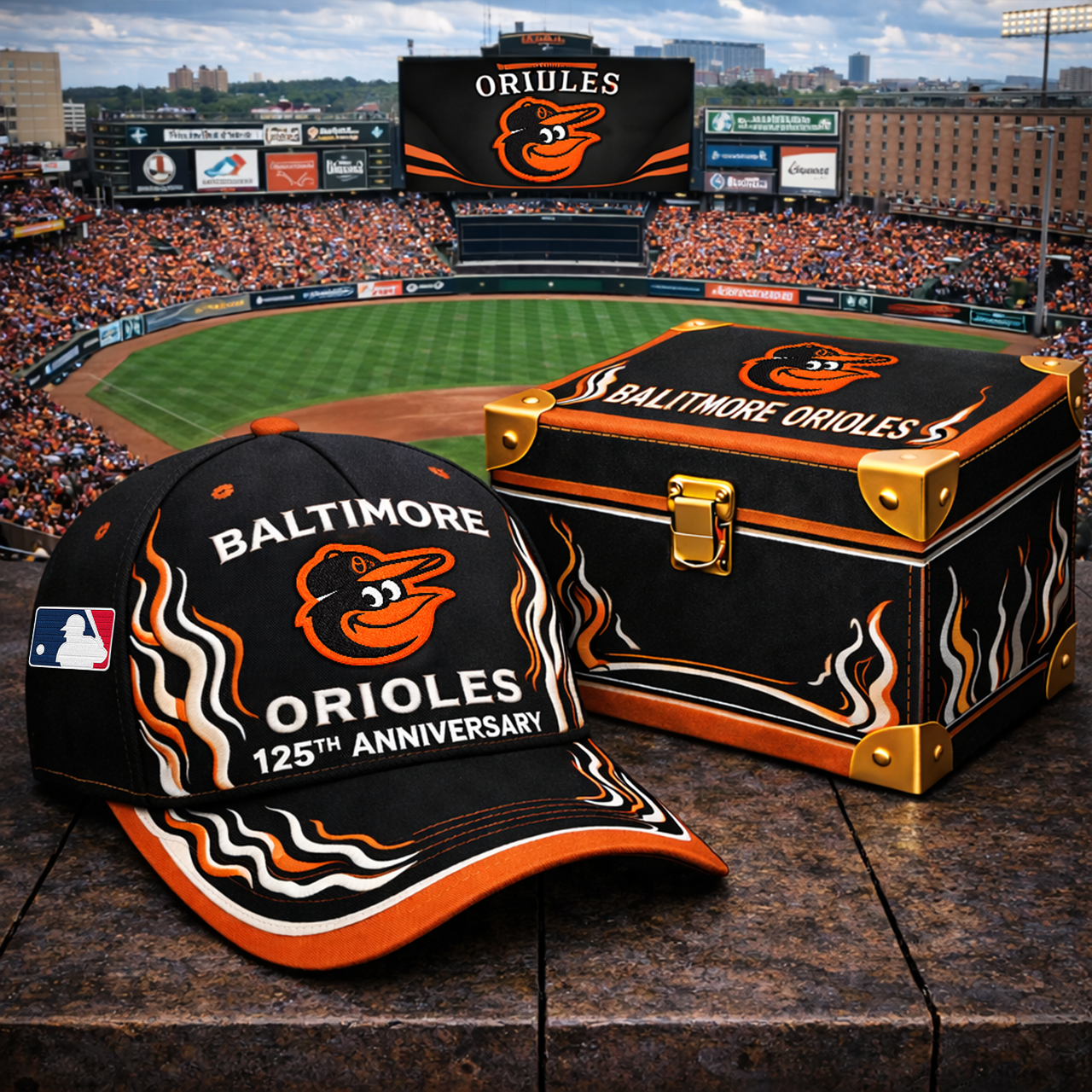 Premium MLB BO Anniversary Flame Edition Cap V8 NMD TTV