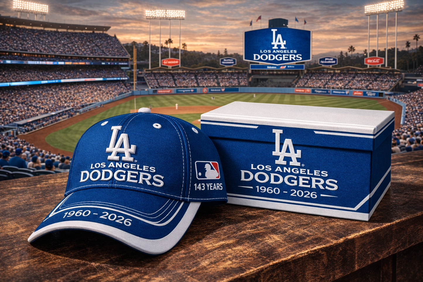 Premium MLB LAD Anniversary Hat V5 NMD CTKT